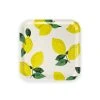 ALL THE WAYS TO SAY Plateau Carré Motif Citron En Bois 32cm