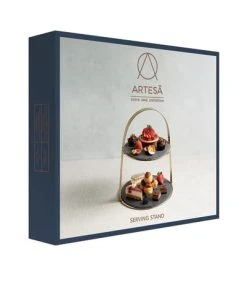 Artesa Plateau De Service à 2 Niveau En Ardoise Noire 13 Artesa Plateau De Service à 2 Niveau En Ardoise Noire -Chef&Sommelier-boutique plateau de service a 2 niveau en ardoise noire 5