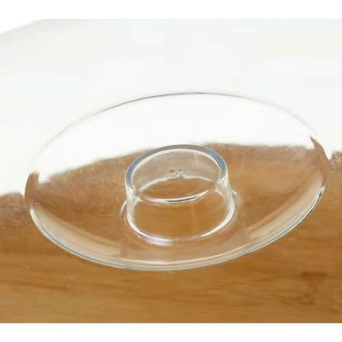 Wadiga Plateau Fromage Bambou Rond Et Cloche Acrylique 6 Wadiga Plateau Fromage Bambou Rond Et Cloche Acrylique – Image 4