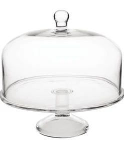 Olympia Présentoir à Gâteau En Verre Ø300 Mm Sans Cloche