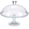Pasabahce Présentoir à Gâteau Sur Pied En Verre Transparent Avec Cloche -Chef&Sommelier-boutique presentoir a gateau sur pied en verre transparent avec cloche
