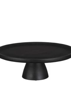 Mica Decorations Présentoir à Gâteaux En Bois Noir D30 -Chef&Sommelier-boutique presentoir a gateaux en bois noir d30 tallo 1