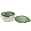 BergHOFF Saladier 2 Compartiments En Pvc Avec Couverts -Chef&Sommelier-boutique saladier 2 compartiments en pvc avec couverts