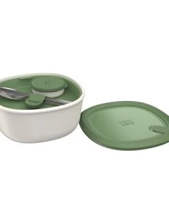 BergHOFF Saladier 2 Compartiments En Pvc Avec Couverts