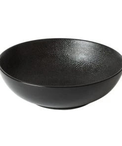 Table Passion Saladier 24 Cm En Grès Noir