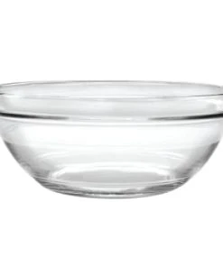 Duralex Saladier Empilable 1,59L En Verre Trempé Résistant Transparent -Chef&Sommelier-boutique saladier a punch empilable 5 8l en verre trempe resistant transparent le gigogne