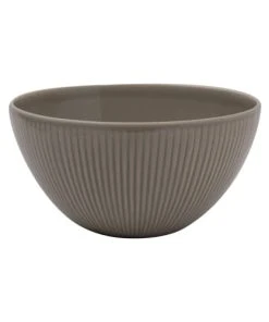 Table Passion Saladier Bohémia 20 Cm En Grès Gris