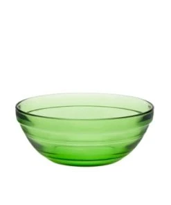 Duralex Saladier Empilable 50 Cl En Verre Trempé Résistant Teinté Vert Jungle