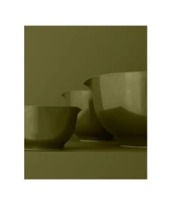 Rosti Saladier En Plastique Vert Olive -Chef&Sommelier-boutique saladier en plastique vert olive 1