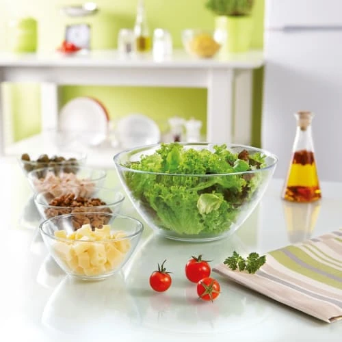 Luminarc Saladier En Verre Empilable 17cm 4 Luminarc Saladier En Verre Empilable 17cm – Image 2