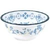 Les Jardins De La Comtesse Saladier Profond En Mélamine Pure Bleu Et Beige 25 Cm -Chef&Sommelier-boutique saladier profond en melamine pure bleu et beige 25 cm