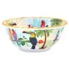 Les Jardins De La Comtesse Saladier Profond En Mélamine Pure Imprimé De Toucans -Chef&Sommelier-boutique saladier profond en melamine pure imprime de toucans