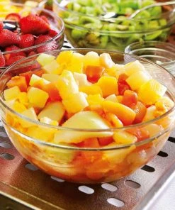 Luminarc Saladier Transparent 23cm 8 Luminarc Saladier Transparent 23cm -Chef&Sommelier-boutique saladier transparent 23cm 1