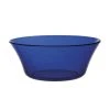 Duralex Saladier Tulipe 2,2L En Verre Trempé Résistant Teinté Bleu Saphir -Chef&Sommelier-boutique saladier tulipe 2 2l en verre trempe resistant teinte bleu saphir