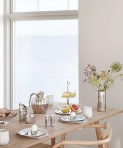 Georg Jensen Salière Et Poivrière En Acier Inoxydable -Chef&Sommelier-boutique saliere et poivriere en acier inoxydable 2