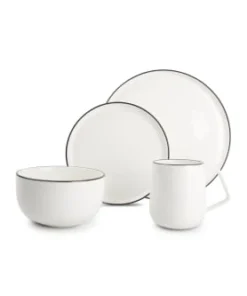 Salt & Pepper Service 16 Pièces Blanc