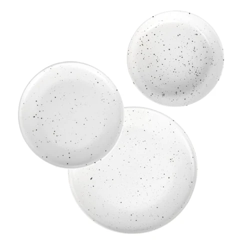 Sia Deco Service 18 Pièces En Grès Blanc 3 Sia Deco Service 18 Pièces En Grès Blanc