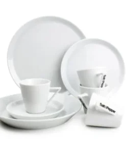 Salt & Pepper Service 20 Pièces Blanc