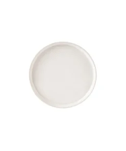 Sia Deco Service 6 Assiettes Blanc Cassé