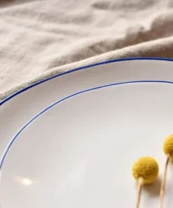 Maison Tilleul Service Assiettes En Céramique Blanc -Chef&Sommelier-boutique service assiettes en ceramique blanc 4