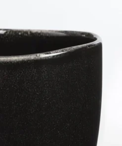 Mica Decorations Service De Table 16 Pièces En Céramique Noir -Chef&Sommelier-boutique service de table 16 pieces en ceramique noir 3