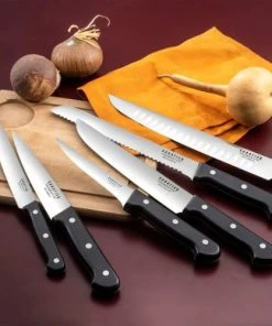 SABATIER TROMPETTE Set 5 Couteaux De Boucher 7 SABATIER TROMPETTE Set 5 Couteaux De Boucher -Chef&Sommelier-boutique set 5 couteaux de boucher 2
