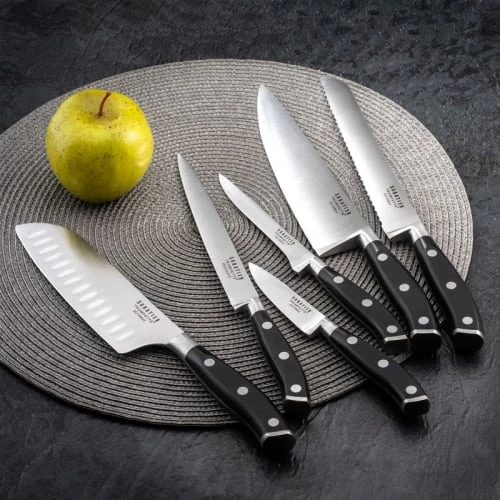 SABATIER TROMPETTE Set 5 Couteaux De Cuisine 4 SABATIER TROMPETTE Set 5 Couteaux De Cuisine – Image 2