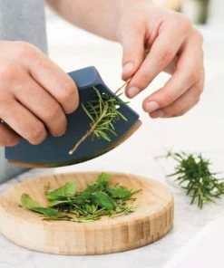 BergHOFF Set Coupe Herbes En Acier Et Bois -Chef&Sommelier-boutique set coupe herbes en acier et bois 4