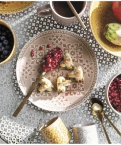 Mathilde M Set De 2 Assiettes à Dessert En Porcelaine D20,5cm -Chef&Sommelier-boutique set de 2 assiettes a dessert en porcelaine d20 5cm 1