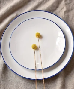 Maison Tilleul Set De 4 Assiettes à Dessert Céramique Blanc -Chef&Sommelier-boutique set de 4 assiettes a dessert ceramique blanc 4