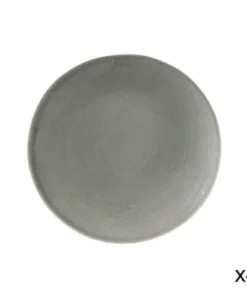 Maison Tilleul Set De 4 Assiettes à Dessert Céramique Vert