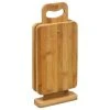 Five Simply Smart Set De 4 Planches à Découper Ou Tapas En Bambou + Support -Chef&Sommelier-boutique set de 4 planches a decouper ou tapas en bambou support