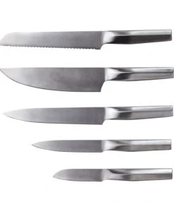 LIVOO Set De 5 Couteaux En Bois Beige -Chef&Sommelier-boutique set de 5 couteaux en bois beige 5