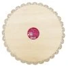 SCRAPCOOKING Support à Gâteau Rond Dentelle En Bois D29cm -Chef&Sommelier-boutique support a gateau rond dentelle en bois d29cm
