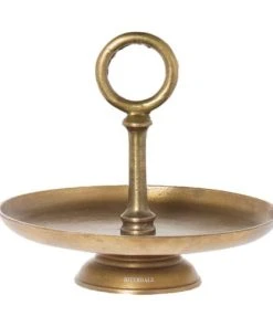 Riverdale Support à Gâteaux Or Patiné