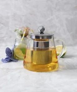 Cristel Théière 1.2L Verre Et Inox -Chef&Sommelier-boutique theiere 1 2l verre et inox 12