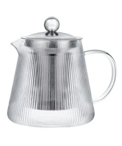 Cristel Théière 1.2L Verre Et Inox
