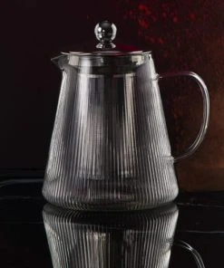 Cristel Théière 1.2L Verre Et Inox -Chef&Sommelier-boutique theiere 1 2l verre et inox 4