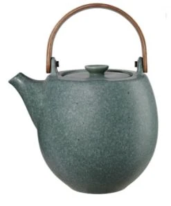 ASA SELECTION Théière 2l Céramique Bleu -Chef&Sommelier-boutique theiere 2l ceramique bleu nesuto