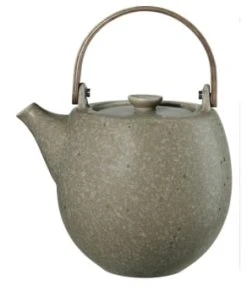 ASA SELECTION Théière 2l Céramique Marron -Chef&Sommelier-boutique theiere 2l ceramique marron nesuto 1