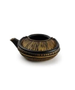 Salt & Pepper Théière 50cl Lignes Or/noir -Chef&Sommelier-boutique theiere 50cl lignes or noir 2