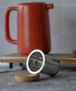 OGO Living Théière Avec Couvercle En Grès Et Bois 900 Ml -Chef&Sommelier-boutique theiere avec couvercle en gres et bois 900 ml 17