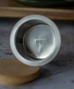 OGO Living Théière Avec Couvercle En Grès Et Bois 900 Ml -Chef&Sommelier-boutique theiere avec couvercle en gres et bois 900 ml 3