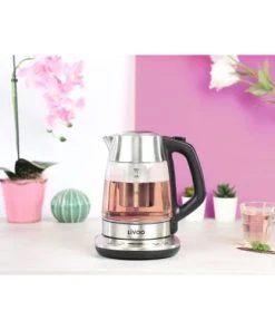 LIVOO Théière - Bouilloire électrique En Verre Gris 10 LIVOO Théière - Bouilloire électrique En Verre Gris -Chef&Sommelier-boutique theiere bouilloire electrique en verre gris 2