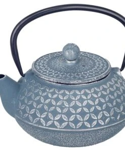 Signes Grimalt Théière De Type Japonaise Gris Bleuté En Fonte 0.8 Litre