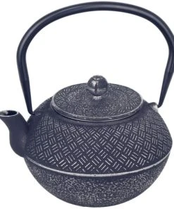 Signes Grimalt Théière De Type Japonaise Noire En Fonte 1 Litre