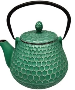 Signes Grimalt Théière De Type Japonaise Verte En Fonte 1 Litre