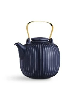 Kähler Design Théière En Céramique Indigo 1,2L