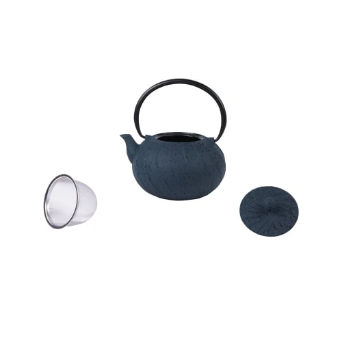 Trend'up Théière En Fonte Avec Filtre 1,2l Bleu 4 Trend'up Théière En Fonte Avec Filtre 1,2l Bleu – Image 2