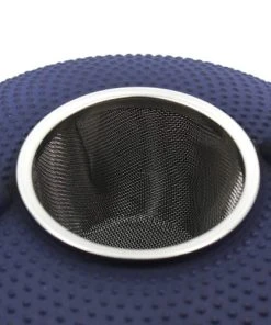 Novastyl Théière En Fonte Bleue 0,8L -Chef&Sommelier-boutique theiere en fonte bleue 0 8l 2